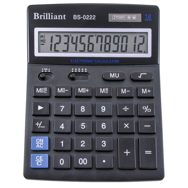 Калькулятор Brilliant BS-0222 12р