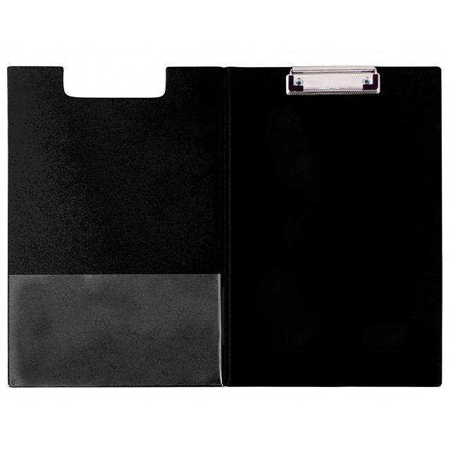 Папка-планшет А4 EconoMix з затискачем чорна PVC