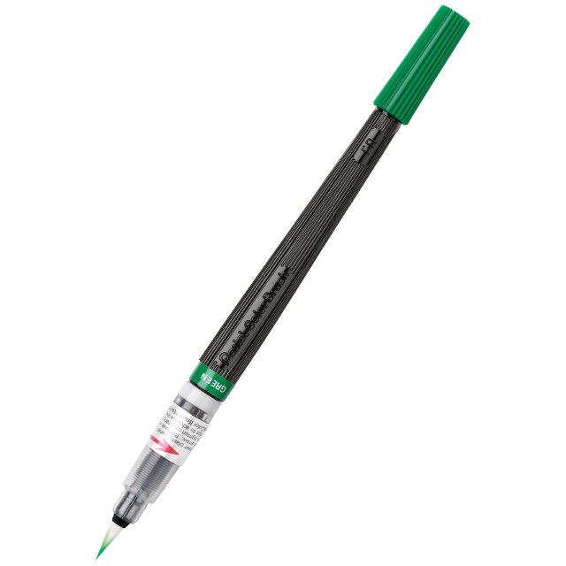 Маркер-пензлик Pentel Color Brush GFL-104 зелений