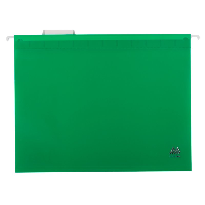 Підвісна папка А4 BuroMax V-подібна пластикова зелена
