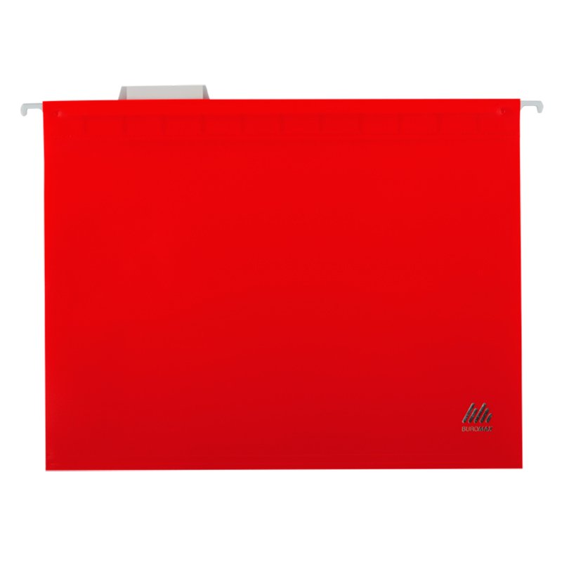 Підвісна папка А4 BuroMax V-подібна пластикова червона