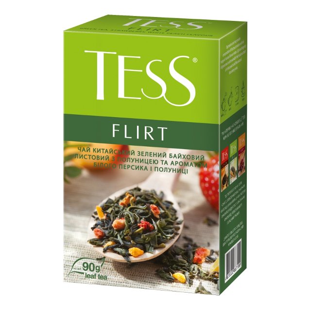 Чай Tess Flirt зелений 90г (4823096801940)