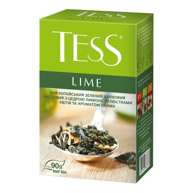 Чай Tess Lime зелений 90г