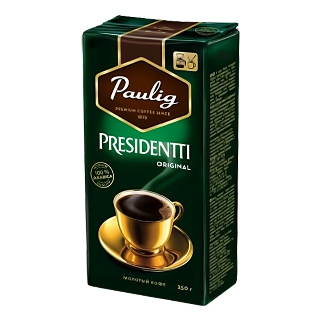 Кава мелена Paulig President 250г