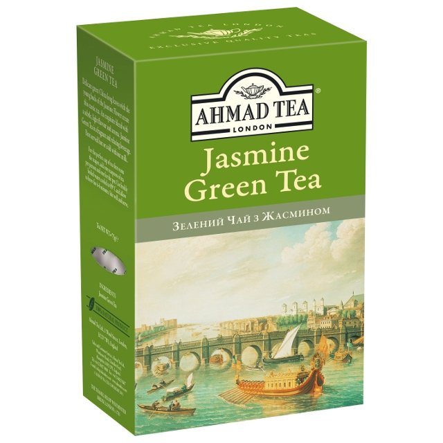 Чай Ahmad Зелений з жасмином 75г