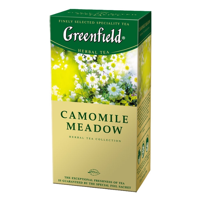 Чай Greenfield Camomile Meadow у пакетиках 25х1,5г