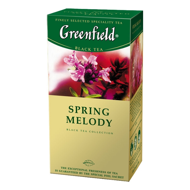 Чай Greenfield Spring Melody у пакетиках 25х1,5г