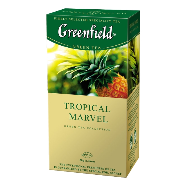 Чай Greenfield Tropical Marvel у пакетиках 25х2г