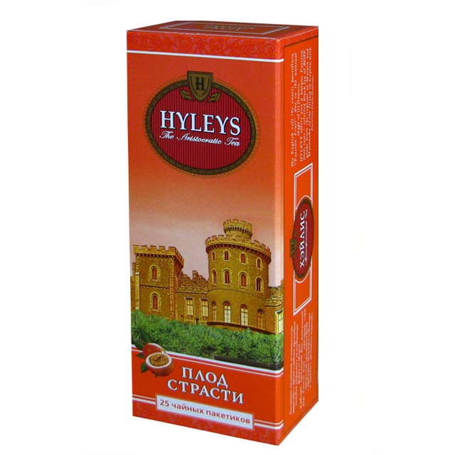 Чай Hyleys Плід пристрасті чорний у пакетиках 25х1,5г