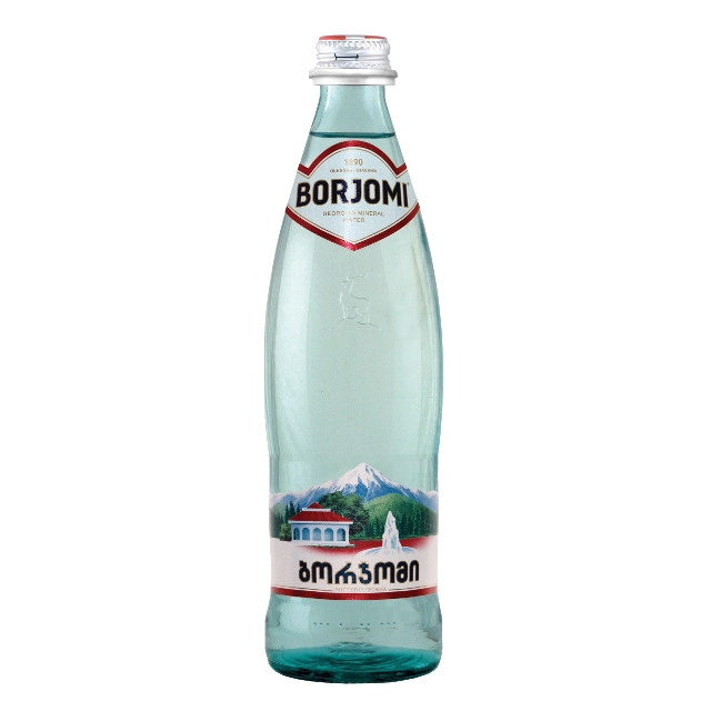 Мінеральна вода Borjomi 0,5л