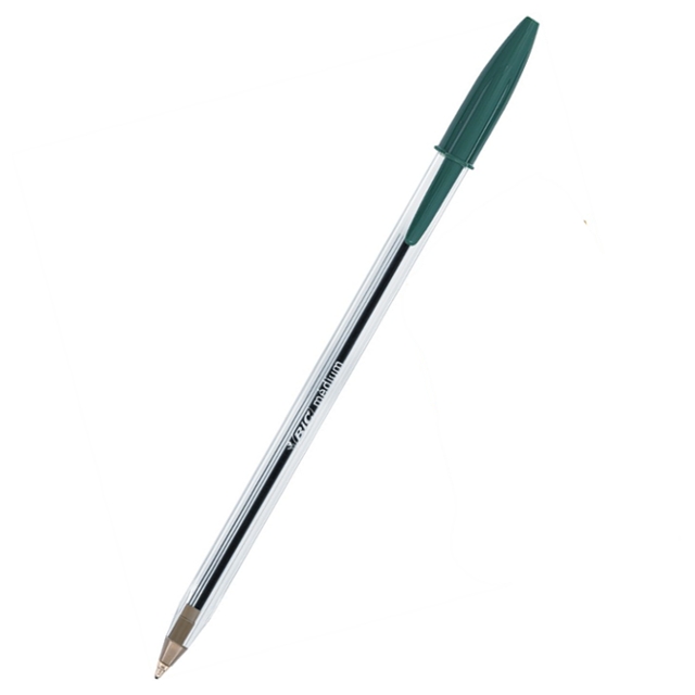Ручка кулькова BIC Cristal 1,0 мм зелена (0070330129641)
