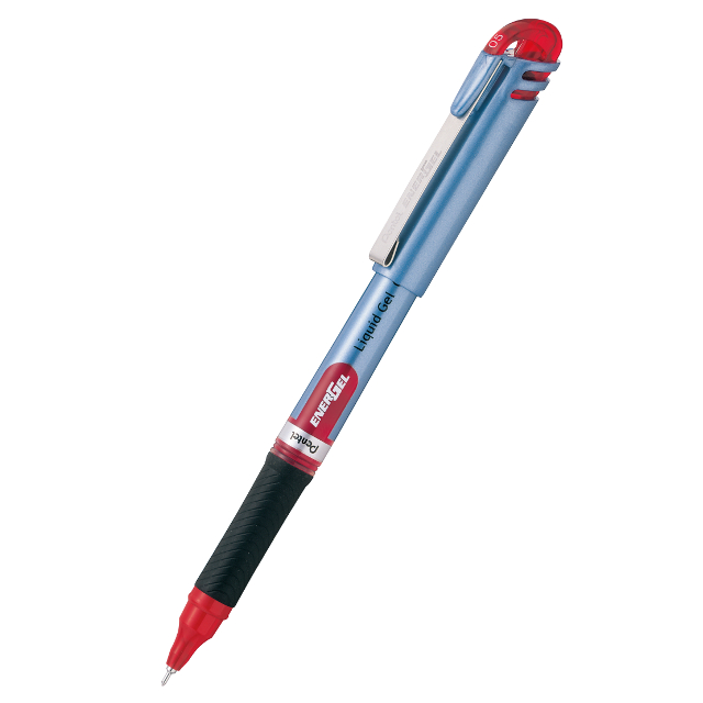 Ручка-ролер Pentel EnerGel 0,5 мм червона