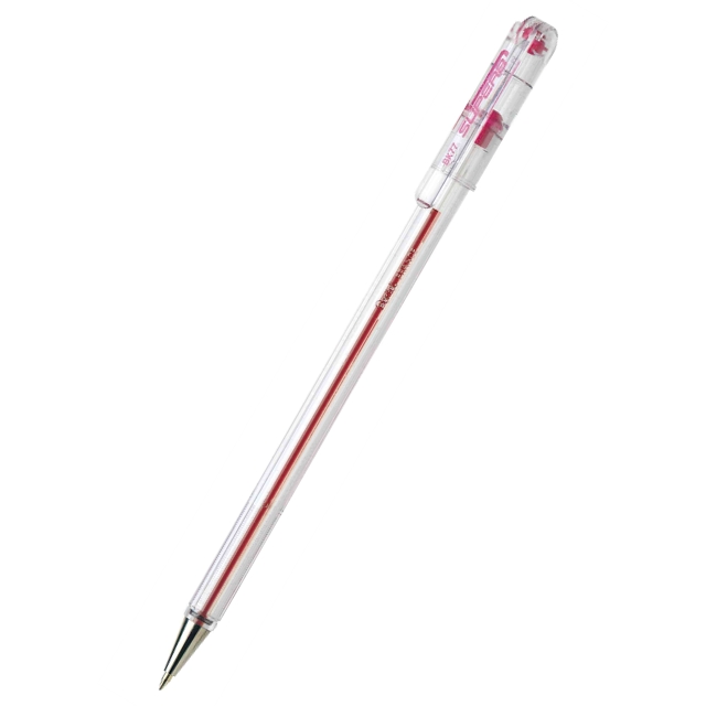 Ручка кулькова Pentel SuperB BK-77 0,7 мм червона
