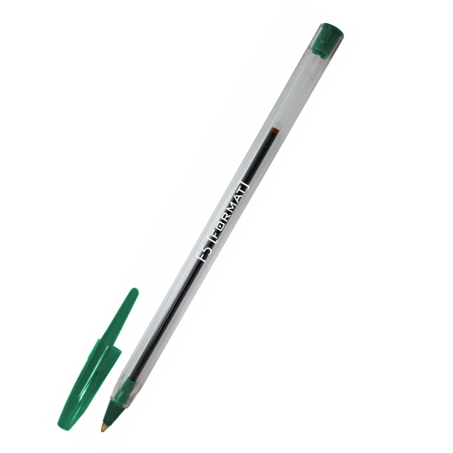 Ручка кулькова Format F5 0,5 мм зелена