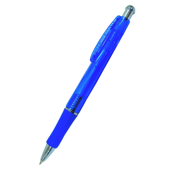 Ручка кулькова автоматична EconoMix Mars 0,5 мм синя