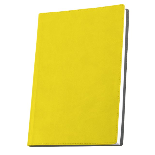 Діловий записник А6 Optima Vivella 256 сторінок в лінію жовтий