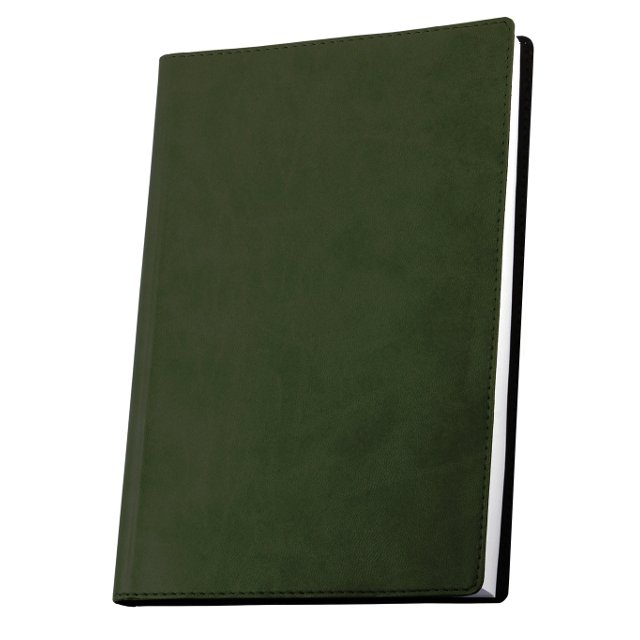 Діловий записник А6 Optima Vivella 256 сторінок зелений
