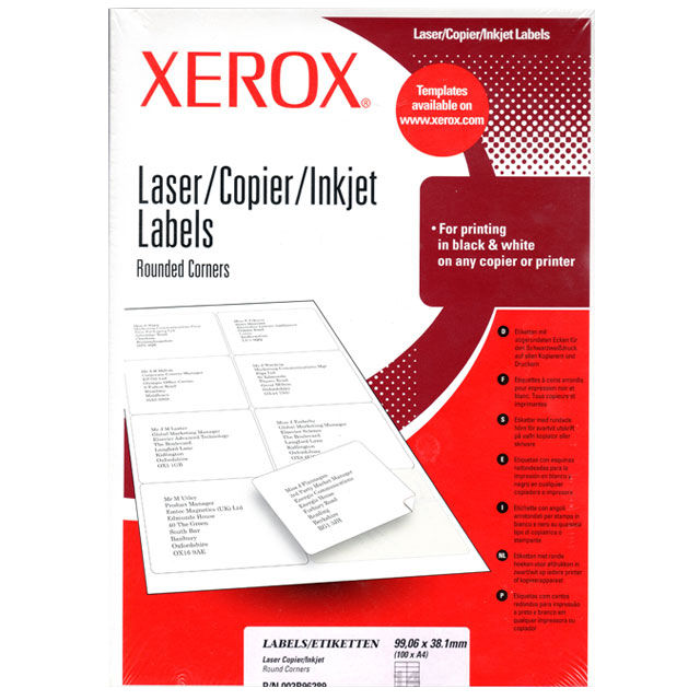 Етикетки Xerox 99,1х38,1мм 1400шт 100 аркушів