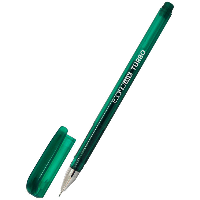 Ручка гелева EconoMix Turbo 0,5 мм зелена