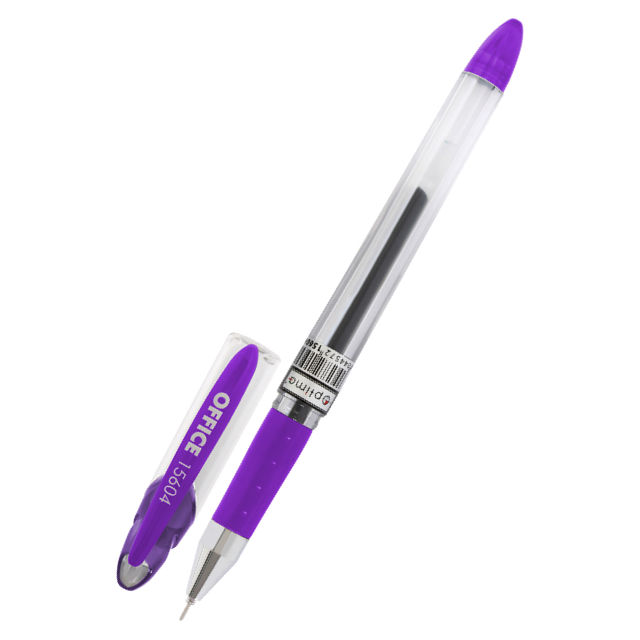 Ручка гелева Optima Office 0,5 мм фіолетова