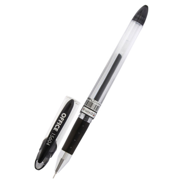Ручка гелева Optima Office 0,5 мм чорна