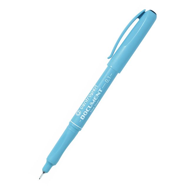 Ручка-лінер Centropen 2631 0,1 мм чорна
