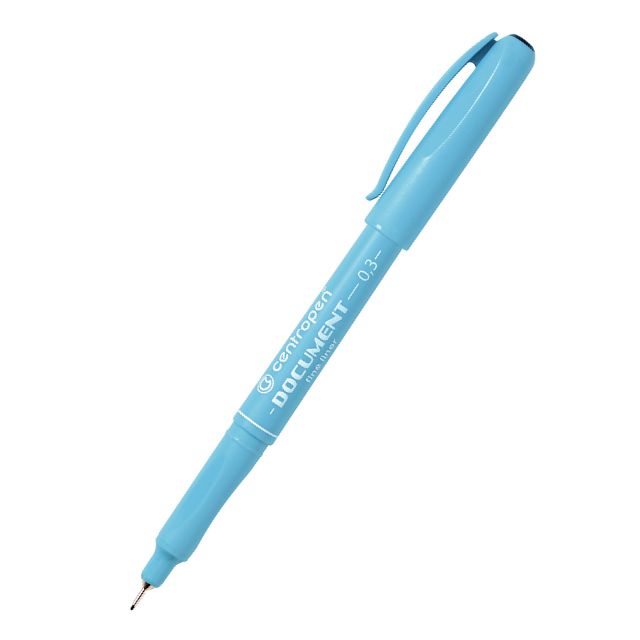Ручка-лінер Centropen 2631 0,3 мм чорна