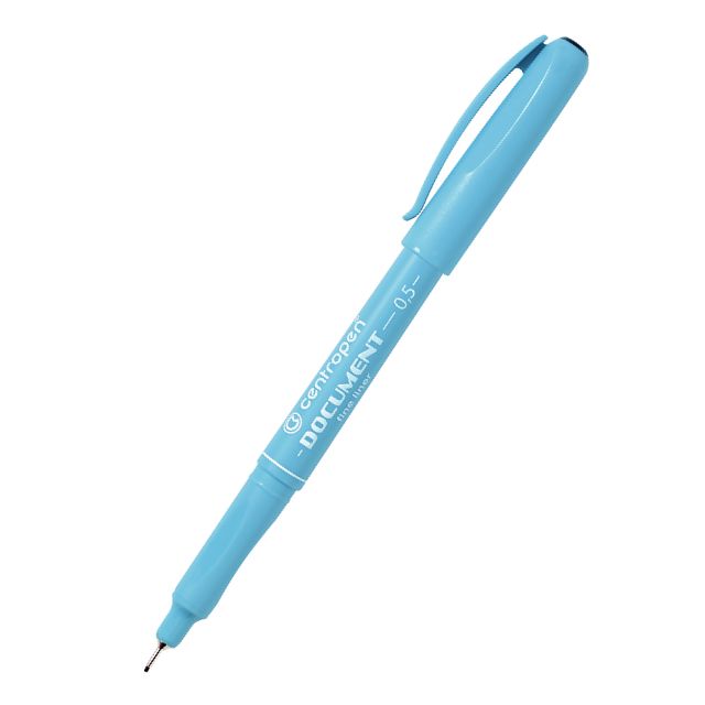 Ручка-лінер Centropen 2631 0,5 мм чорна