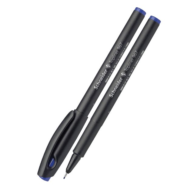 Ручка-лінер Schneider 967 0,4 мм синя