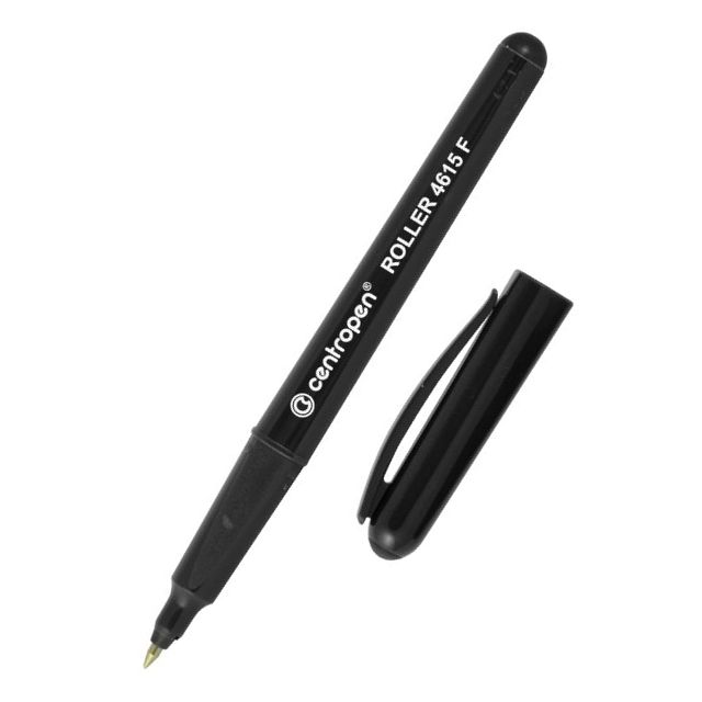 Ручка-ролер Centropen 4615F 0,3 мм чорна