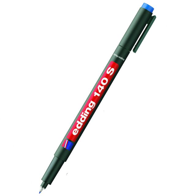 Перманентний маркер Edding 140S 0,3мм синій