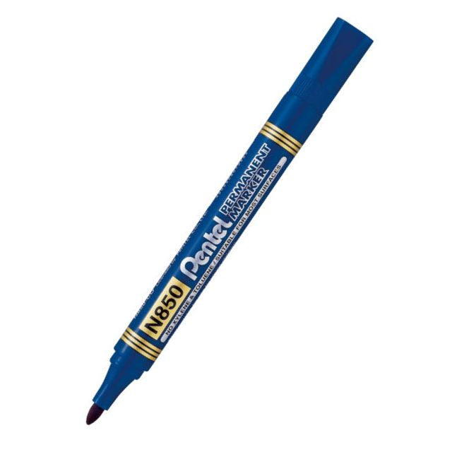 Перманентний маркер Pentel N850 4,2 мм синій