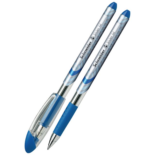 Ручка масляна Schneider Slider Basic M 0,7 мм синя