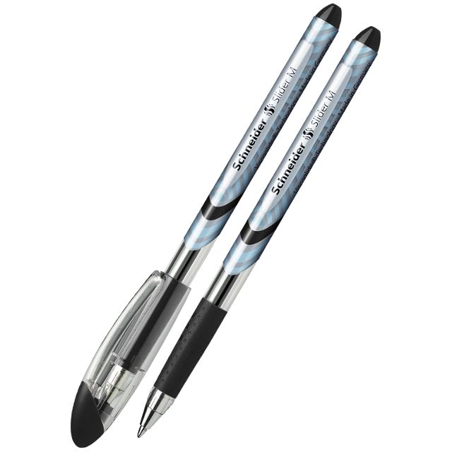Ручка масляна Schneider Slider Basic M 0,7 мм чорна