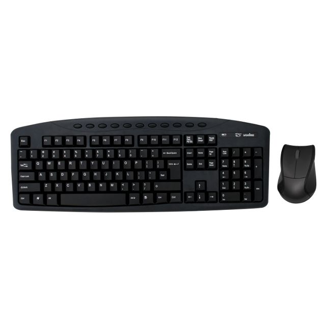 Набір Gembird KBS-2623-RUA бездротові клавіатура та миша, чорні