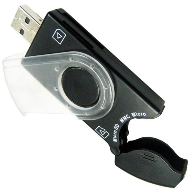 Картридер зовнішній Gembird FD2-ALLIN1-C1 USB