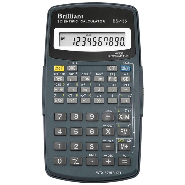 Калькулятор Brilliant BS-135 інженерний 8+2р