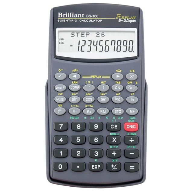Калькулятор Brilliant BS-160 інженерний 8+2р