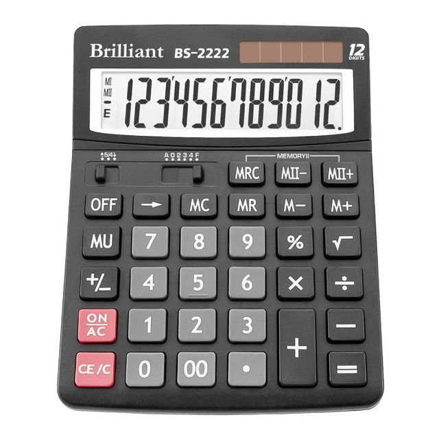 Калькулятор Brilliant BS-2222 12р