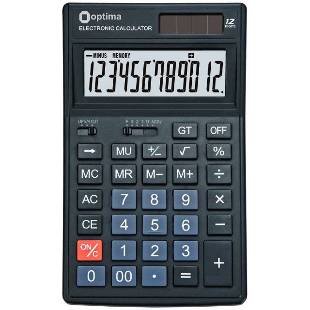 Калькулятор Optima 75521 12р