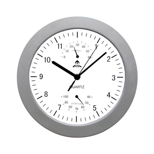 Настінний годинник FUDA F11TH з гігрометром і термометром