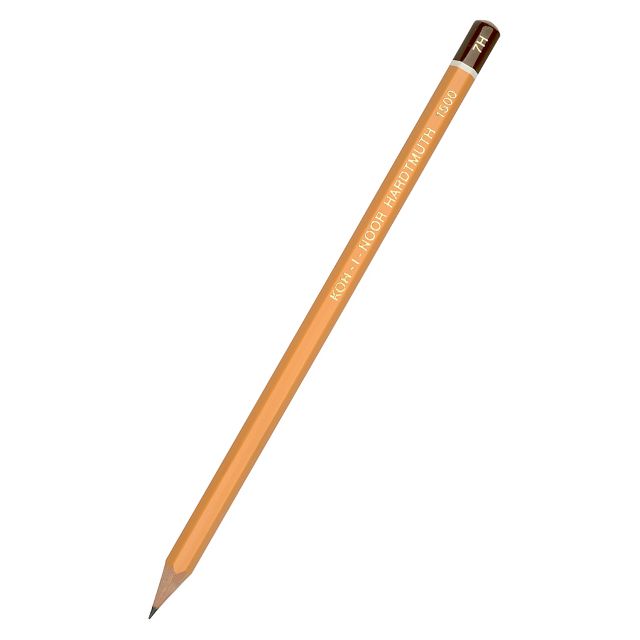 Олівець K-I-N 1500 7Н чорнографітовий шестигранний