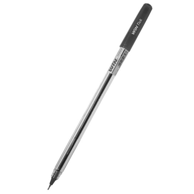 Ручка масляна WIN Tick 0,7мм чорна