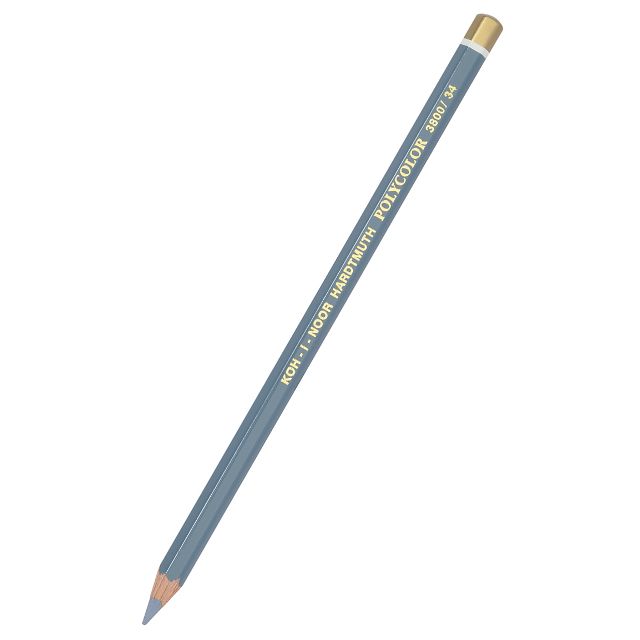 Олівець художній K-I-N Polycolor 3800/34 bluish grey light/блакитно-сірий світлий