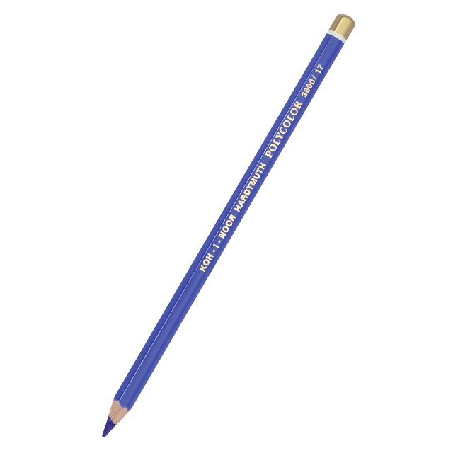 Олівець художній K-I-N Polycolor 3800/17 cobalt blue/кобальтовий синій