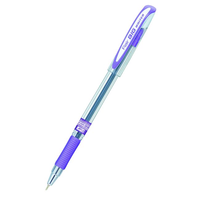 Ручка кулькова Flair Big Writer 0,7 мм фіолетова