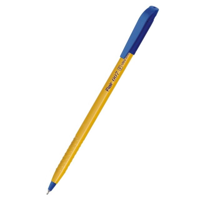 Ручка кулькова Flair Orange 0,7 мм синя