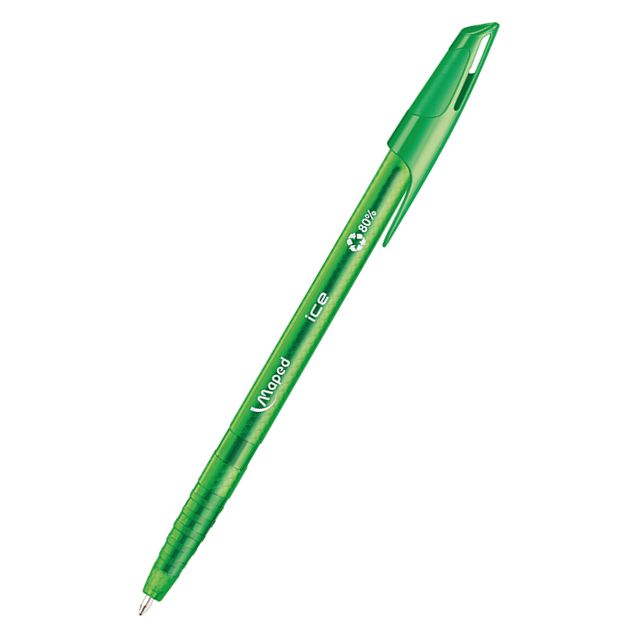 Ручка кулькова Maped Ice 1,0 мм зелена
