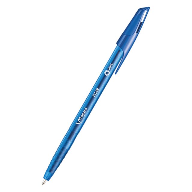 Ручка кулькова Maped Ice 1,0 мм синя