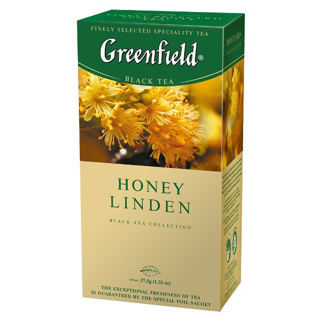 Чай Greenfield Honey Linden у пакетиках 25х1,5г